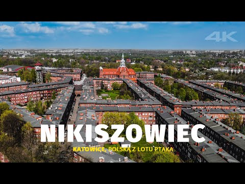NIKISZOWIEC: Architektoniczne dzieło Georga i Emila Zillmannów | Katowice z lotu ptaka [4K]