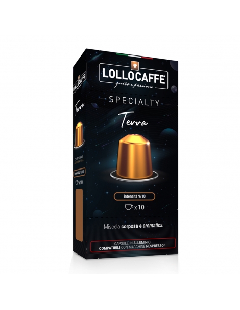 10 Capsule In Alluminio Lollo Specialty TerraCCIT3431