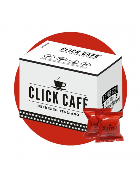 100 Capsule Intenso Aroma Vero - Lui Click Cafe'CCIT3086