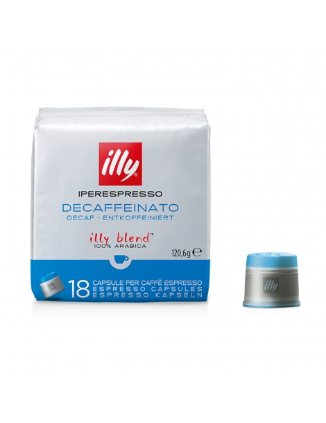 18 Capsule Illy Iperespresso Decaffeinato Morbido E VellutatoCCIT1378