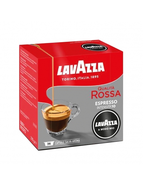 36 Capsule Lavazza Qualità Rossa Intensità 10CCIT5237