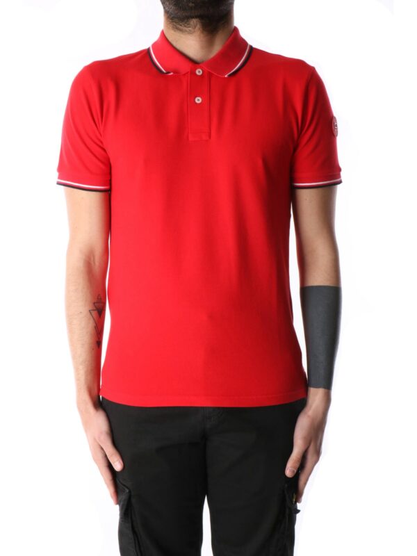 WOOLRICH Polo Maniche Corte Uomo Rosso340858