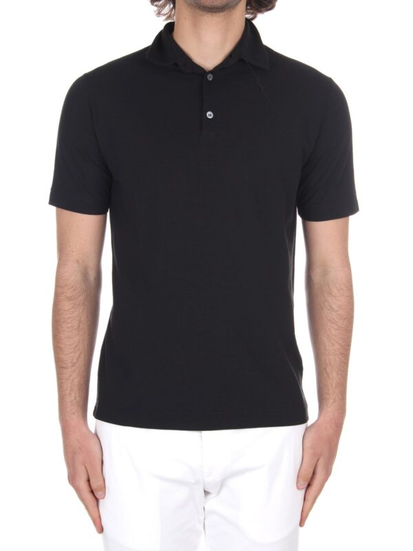 Zanone Polo Maniche Corte Uomo Nero134040