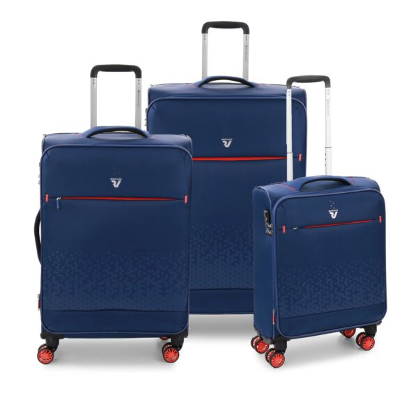 Roncato Set 3 Trolley (grande + Medio + Cabina) Blu111122