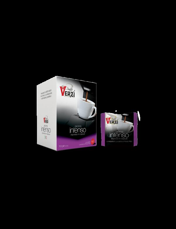 100 capsule verzì caffè compatibili lavazza a modo mio - aroma intenso336