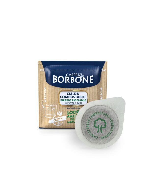 150 cialde ese 44mm caffè borbone miscela blu60