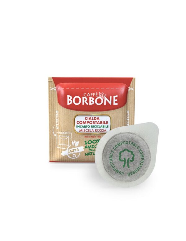 150 cialde ese 44mm caffè borbone miscela rossa62