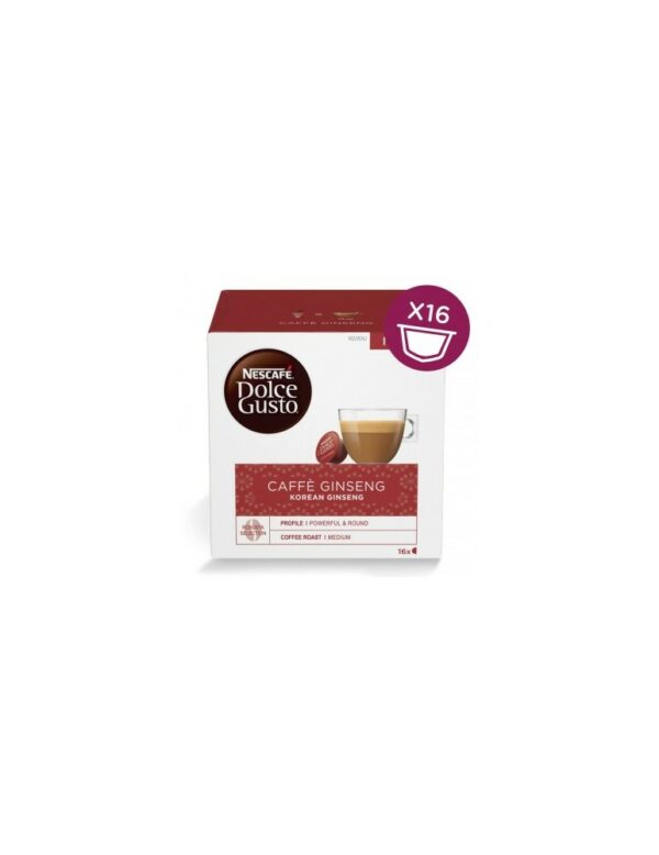 16 capsule nescafè dolce gusto miscela caffè ginseng175