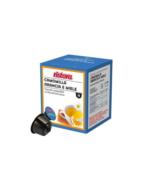 40 capsule ristora camomilla arancia e miele compatibili nescafè dolce gusto138