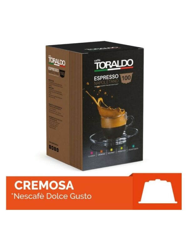 50 capsule caffè toraldo miscela cremosa compatibili nescafè dolce gusto278