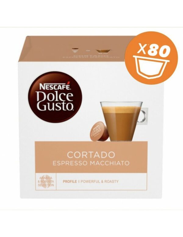 80 capsule nescafè dolce gusto miscela cortado188