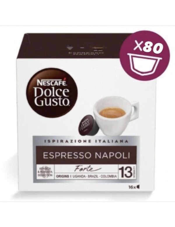 80 capsule nescafè dolce gusto miscela espresso napoli187