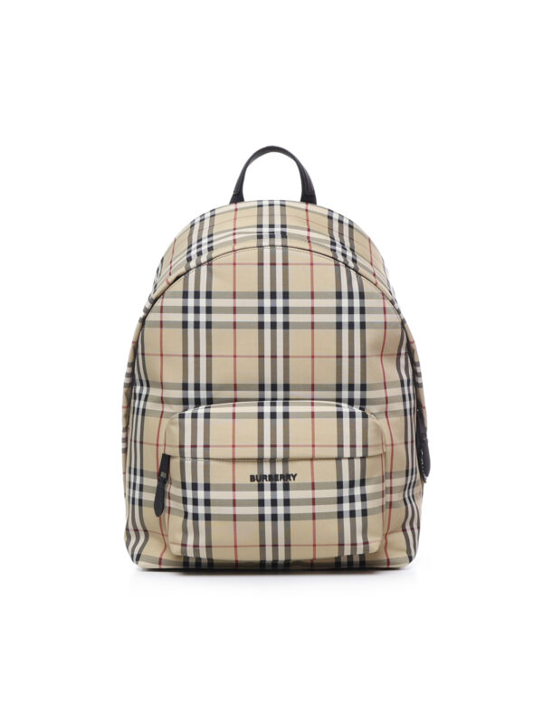 ZAINO IN NYLON CON MOTIVO VINTAGE CHECK165826