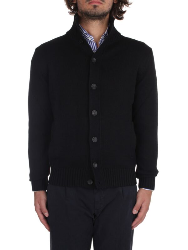 Zanone Maglieria Cardigan Uomo Nero176751