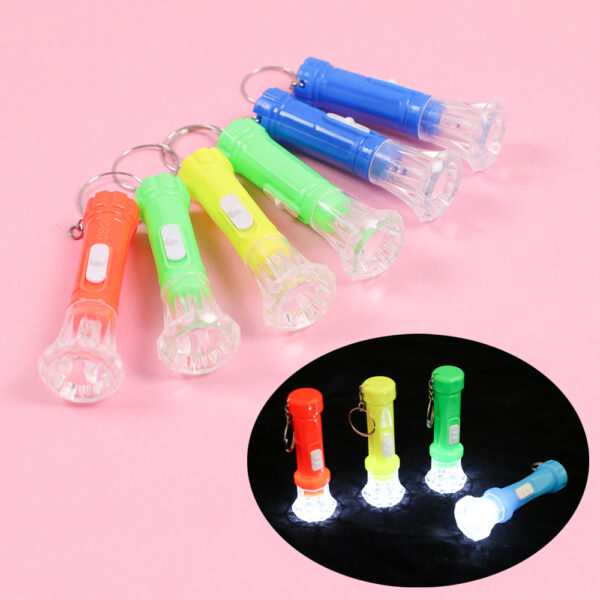 10Pcs Mini Bambini LED Torcia Lampada Giocattolo per Bambini Festa di Compleanno Bomboniere Pinata Fillers Goodie Bag Gift38470387