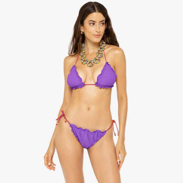 4giveness Bikini Triangolo E Slip Laccetti Must Have Viola Woman46845897277767