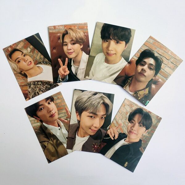 7 pz/set Kpop Gruppo Photocard Lomocard Collection Carte Fotografiche LOMO Card per i Fan34097069