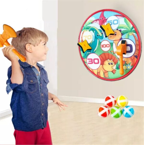 Beaglio per ni Giotolo di sicurezza appiccicoso Palla di stof Beaglio di qualità Freccette Giotolo Indoor Outdoor Gioco di attività genitore-figlio23073276