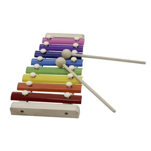 8-Note Colorful xilofono Glockenspiel con battenti di legno a percussione giocattolo strumento musicale giocattolo regalo per bambini bambini066bc152b9c622e95cda38b0e692ac126b87f624