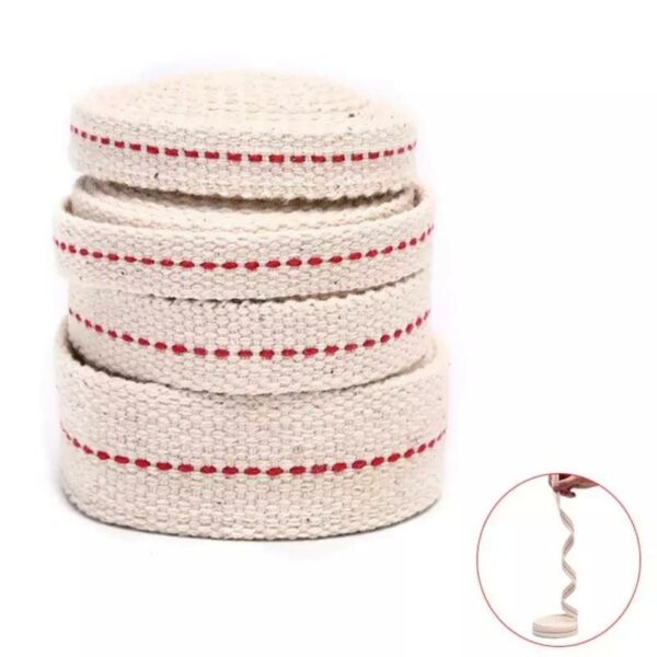 0.5/0.60.9/1.3/2.2CM DIY Material Strong Flat Cotton Wick Co36301766