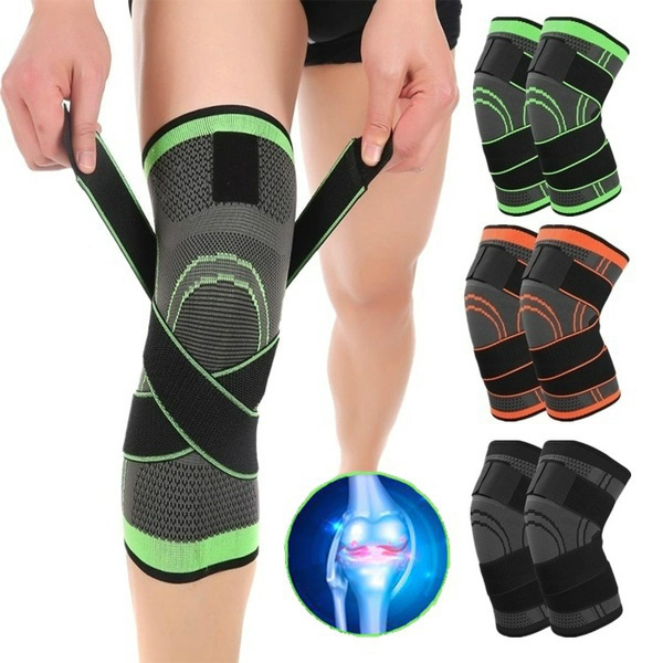 1 pz ginocchiere bretelle supporto sportivo ginocchiera uomo donna per artrite articolazioni protettore manica a compressione fitness34207795