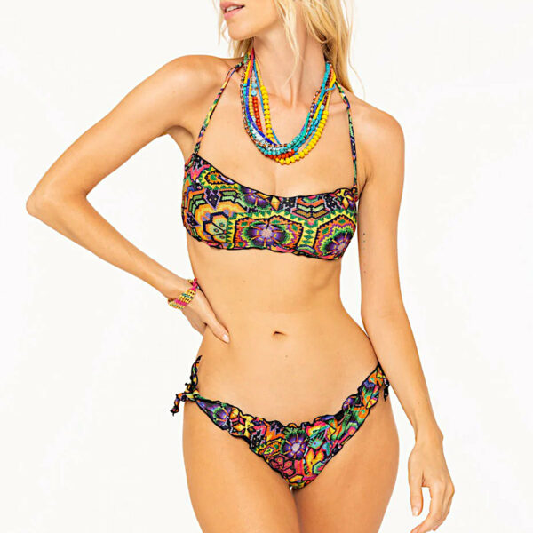 4giveness Bikini Fascia E Slip Frou Frou Puerto Vallara Fant.multicolor Woman46487447732551