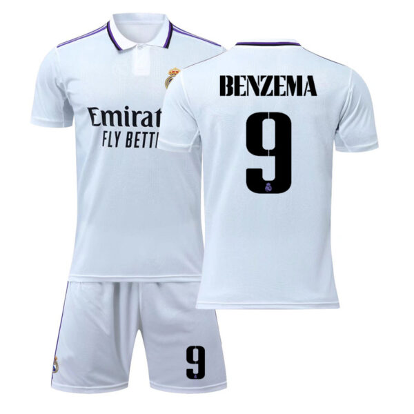 2022-2023 Casa dei bambini 14 volte Champions League Calcio n. 9 Benzema n. 10 Modric38968314