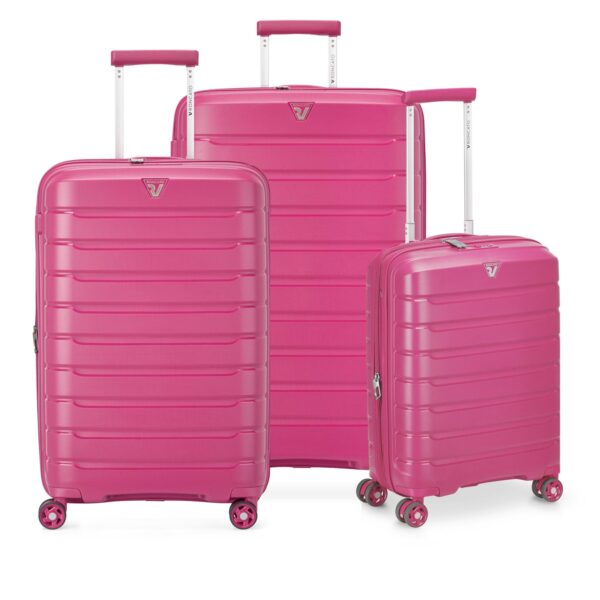 Roncato Set 3 Valigie (grande + Media + Cabina) Magenta110508