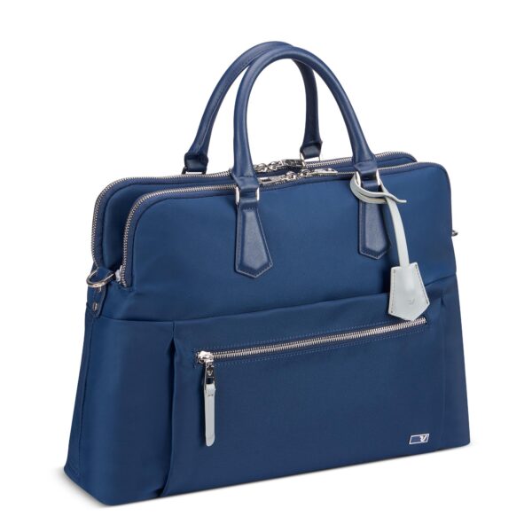 Roncato Cartella Da Donna 3 Comparti Con Porta Computer 15.6" Navy112372