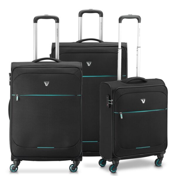 Roncato Set 3 Valigie (grande + Media + Cabina) Nero113662