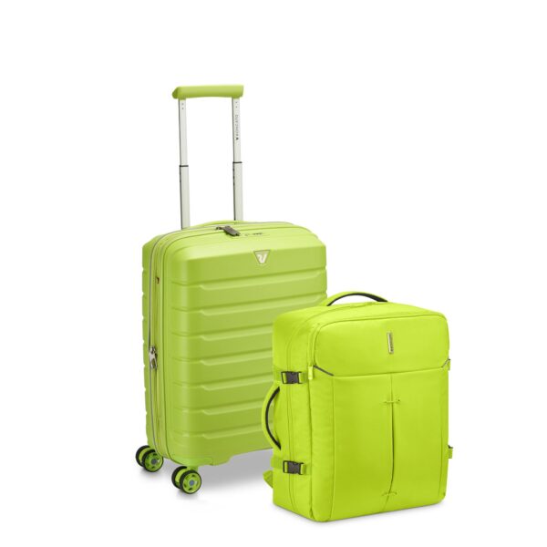 Roncato Trolley Cabina Espandibile 55 Cm - <b>ironik 2.0</b> Zaino Cabina Easyjet Cyber Lime113728