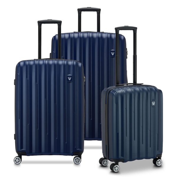 Roncato Set 3 Trolley (grande + Media + Cabina) Blu114239