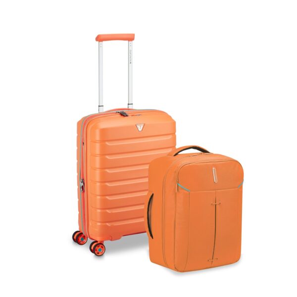 Roncato Trolley Cabina Espandibile 55 Cm - <b>ironik 2.0</b> Vueling Zaino Underseat Albicocca114264