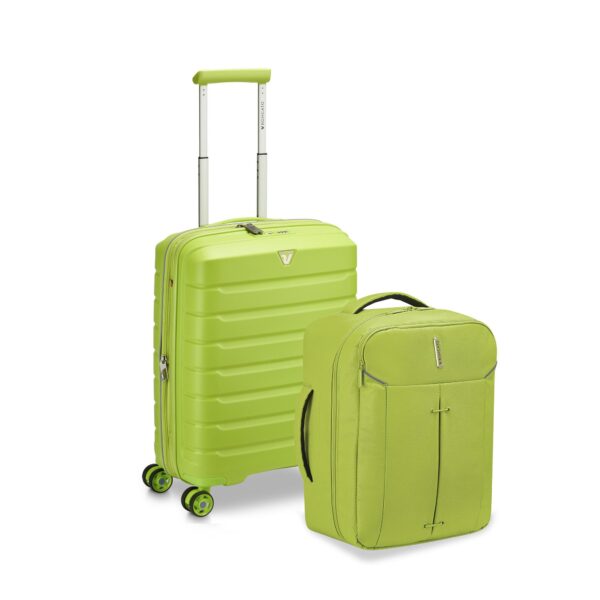 Roncato Trolley Cabina Espandibile 55 Cm - <b>ironik 2.0</b> Vueling Zaino Underseat Cyber Lime114272