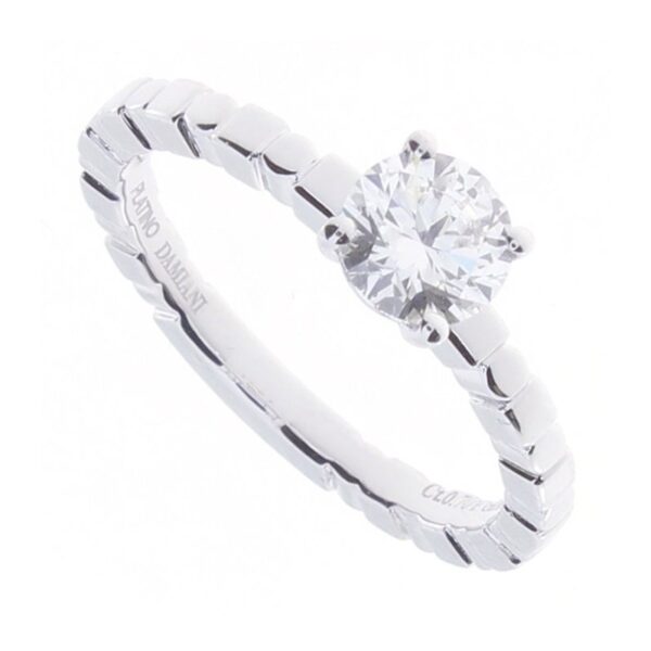 Anelli In Platino Con Diamante - Belle Epoque Bridal Plain - Damiani427075