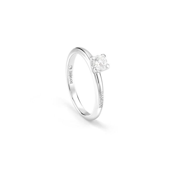 Anello In Oro Bianco Con Diamante - Luce New - Damiani426962