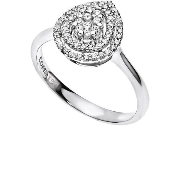 Anello In Oro Bianco Con Diamante - Minou Full Pave' Form - Damiani395173