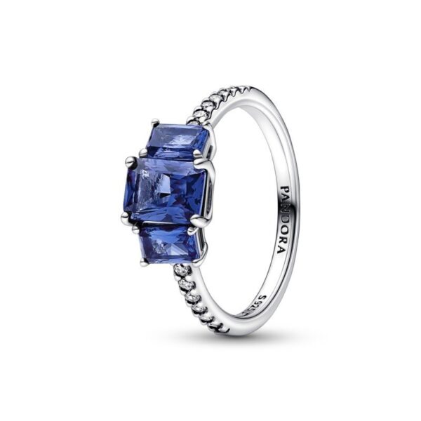 Anello Trilogy Pietre Blu475479