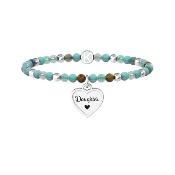 Bracciale In Acciaio 316L Agata - Kidult494029