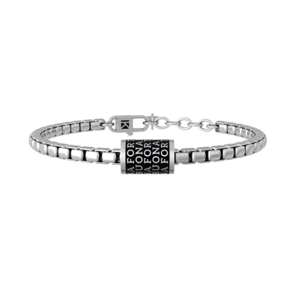 Bracciale In Acciaio 316L E Pvd Black - Kidult465075