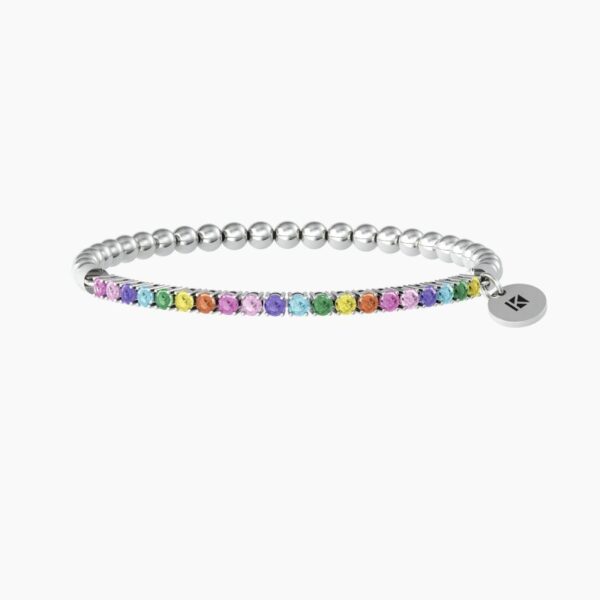 Bracciale Bangle In Acciaio 316L Zirconi - Kidult505252