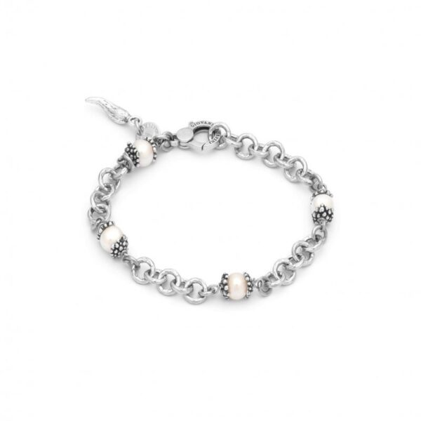 Bracciale Mini Drops - Argento E Perle - Giovanni Raspini503163