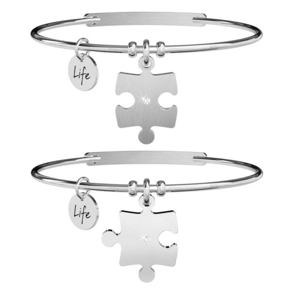 Bracciale In Acciaio 316L Cristalli - Kidult263202