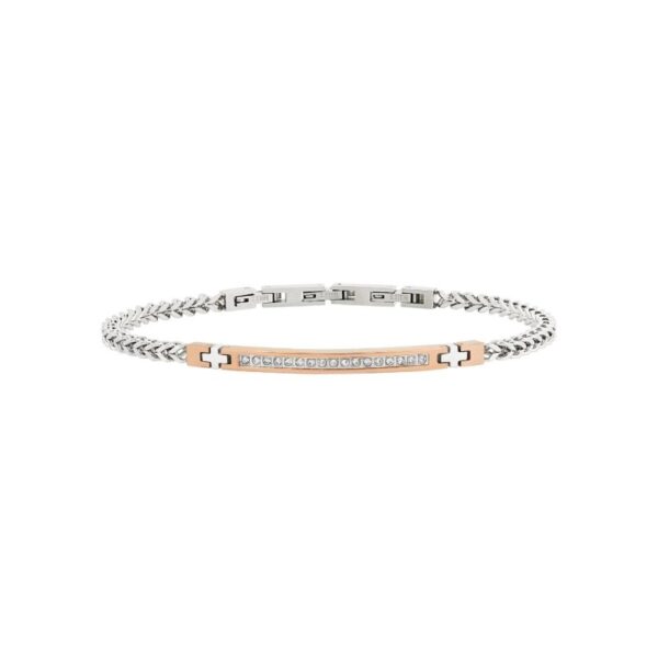 Bracciale In Acciaio Bicolor E Cubic Zirconia - Breil498879