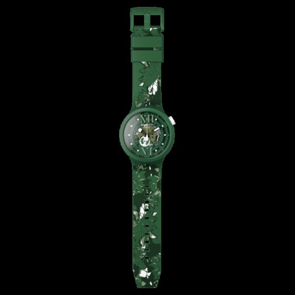 Orologio Camoflower Green - Swatch - Verde Opaco484849