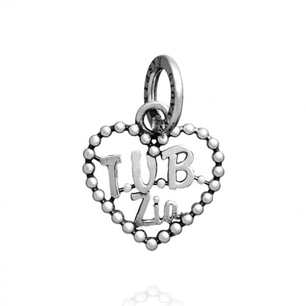 Charm Cuore "Tvb Zia"481349