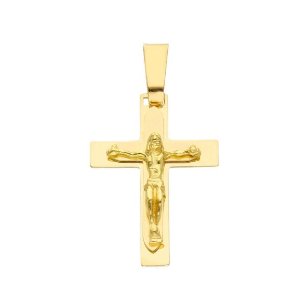 Croci Con Cristo - Oro Giallo E Bianco - Songa Antonio451920