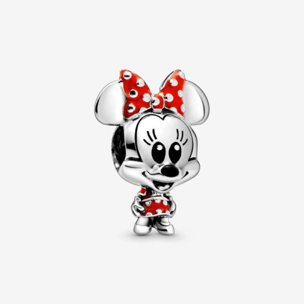 Disney, Charm Minnie Con Abito E Fiocco A Pois312208