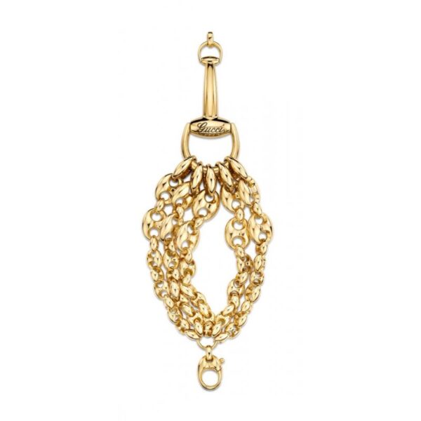 Collana in oro bianco con cristallo di rocca e diamanti bianchi210231