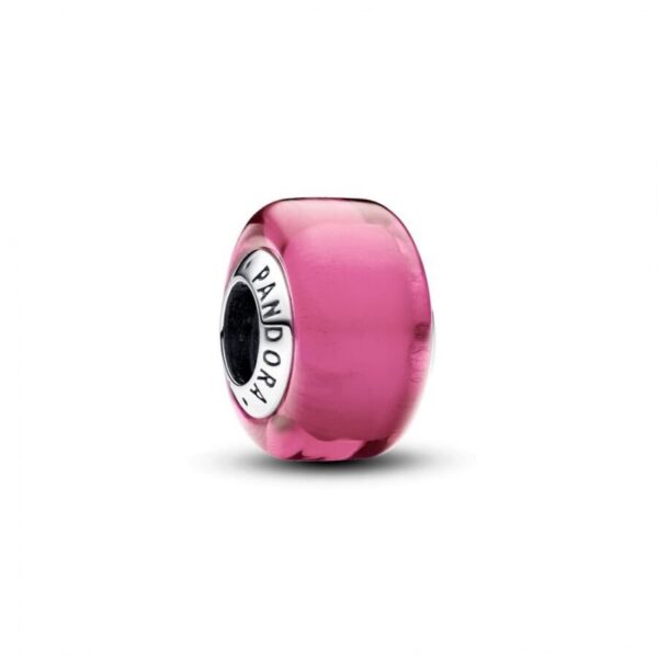 Charm Mini Vetro di Murano Rosa501507